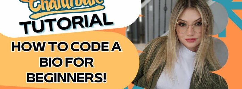 Chaturbate Tutorial: How to Design and Code Your Own Bio for Beginners!

 Video Tutorial Chaturbate