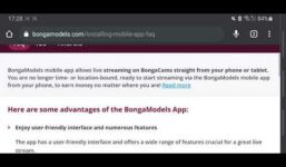 Download the Bongamodels Android mobile application (Videochatul.ro)

 Video Tutorial Bongacams