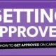 How to get approval for CAM4

 Video Tutorial Cam4