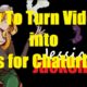 How to make a video GIF for Chaturbate chat

 Video Tutorial Chaturbate