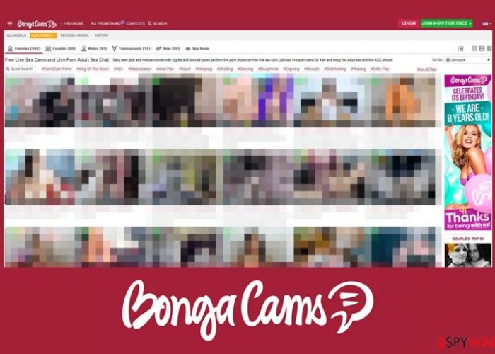 Instructions to remove Bongacams virus (fake phishing site)

 Video Tutorial Bongacams