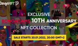 #1 Cam Site BongaCams Launches Anniversary NFT Collection To Celebrate Its 10th Birthday!