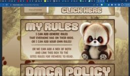 Chaturbate Cute Bear Theme Bio

